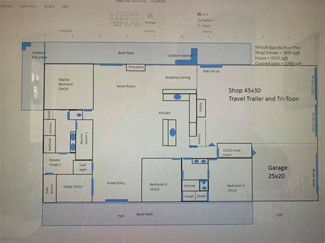 sheet metal shop floor plans|50x100 metal building home plans.